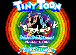 Игра Tiny Toon Adventures - Buster Busts Loose!